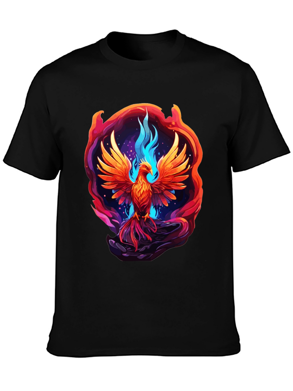Phoenix Rising Graphic T-Shirt - Bold & Unique Design