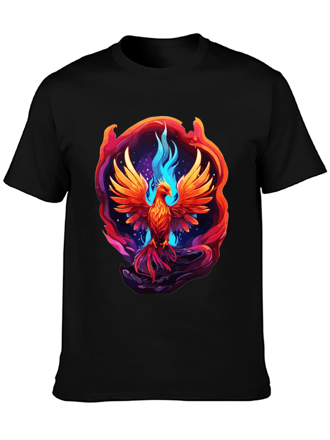 Phoenix Rising Graphic T-Shirt - Bold & Unique Design