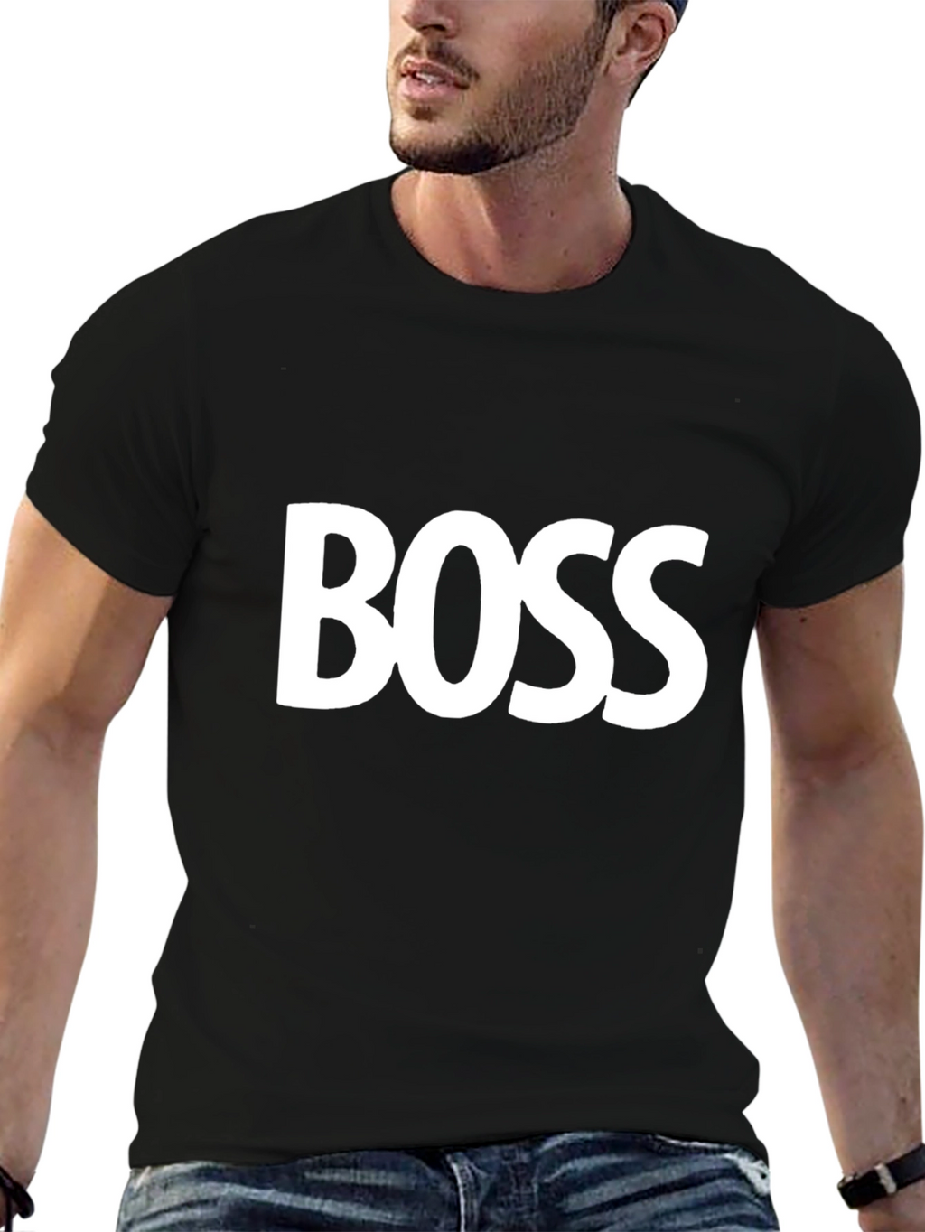 BOSS Graphic Tee - Bold Statement Shirt