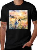 Photographer Sunset Graphic Tee - Nature Lover Shirt