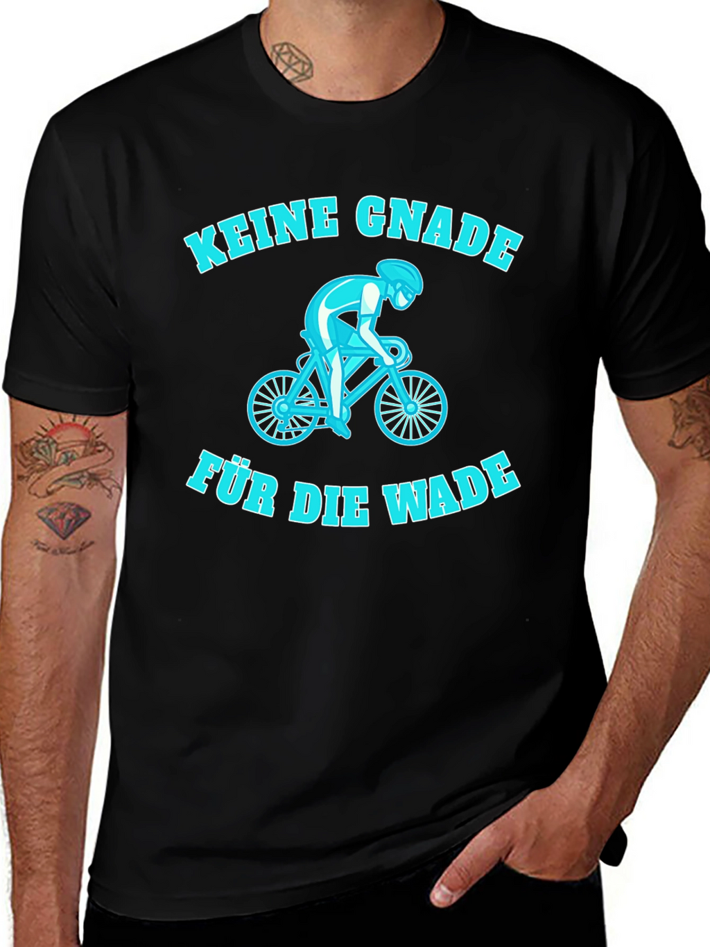 Keine Gnade Für Die Wade Black T-Shirt