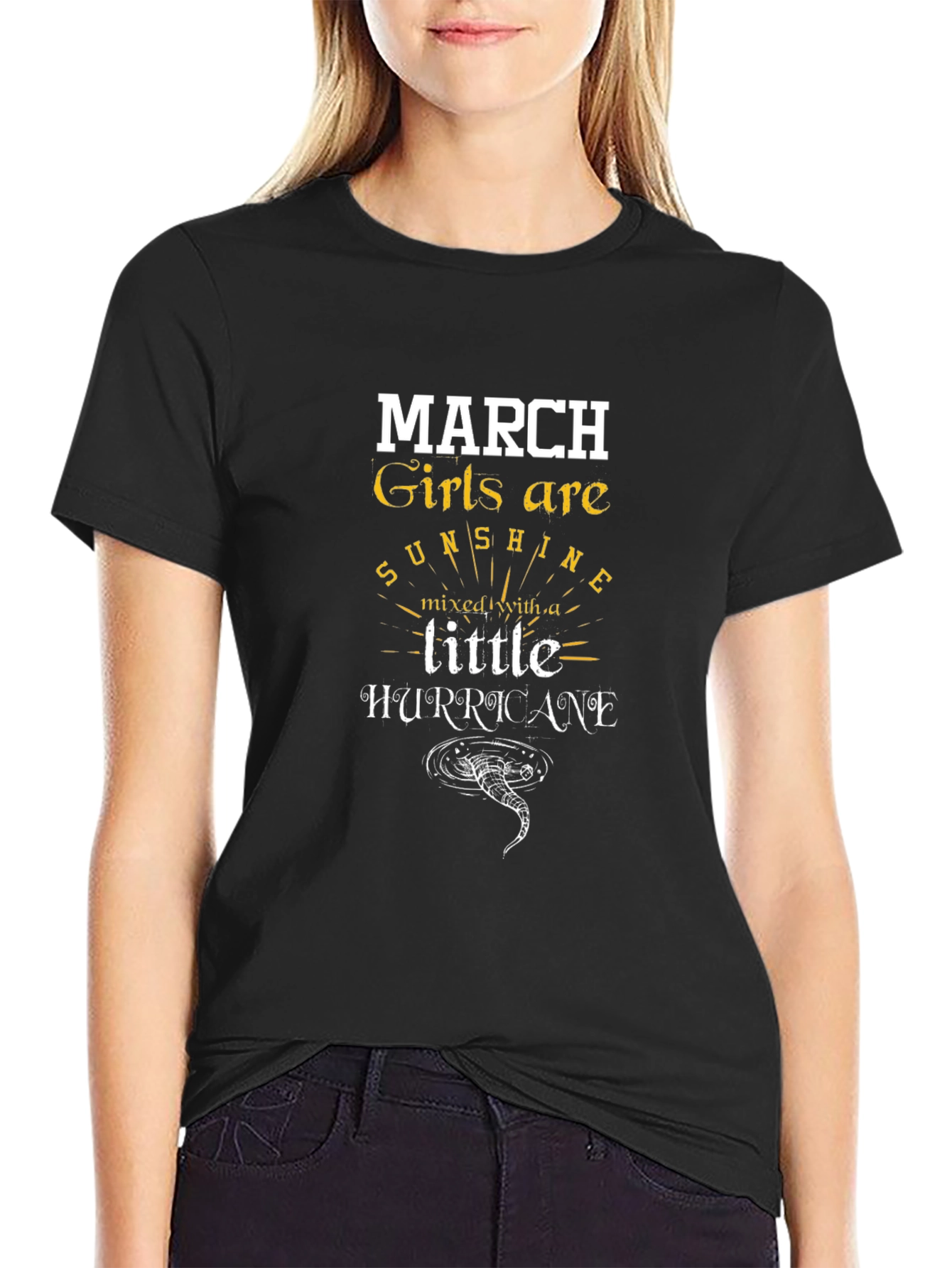 March Girls Sunshine Hurricane T-Shirt
