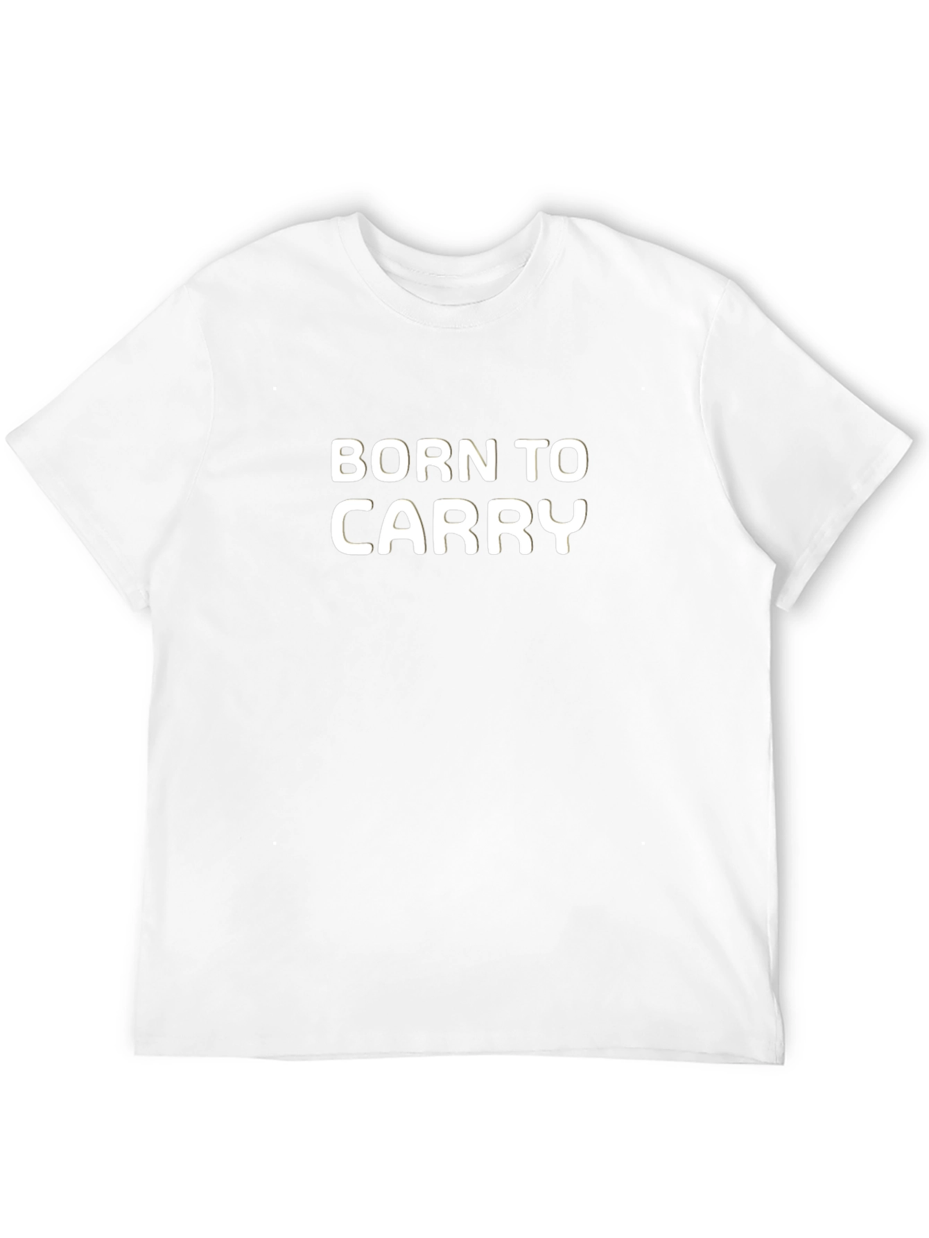 Born to Carry Black Graphic Tee
