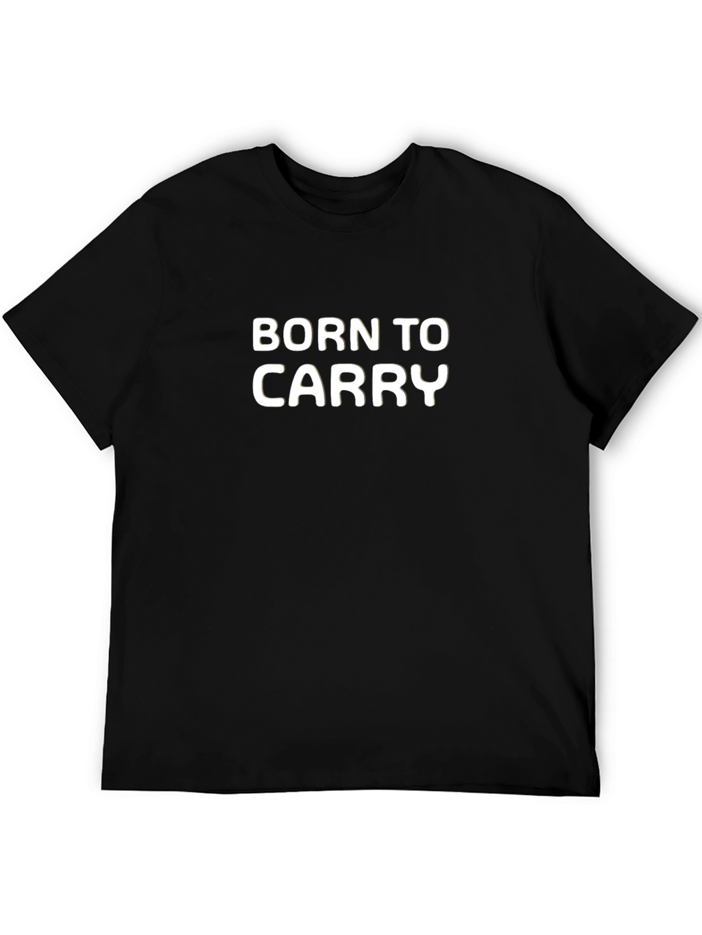 Born to Carry Black Graphic Tee