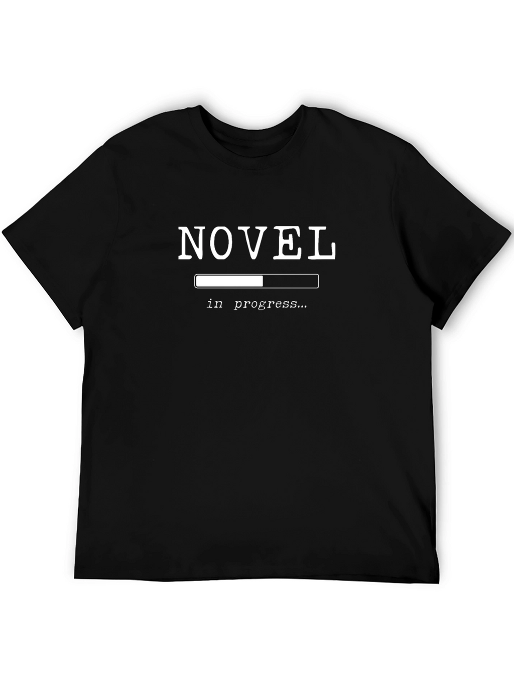Novel In Progress Graphic Tee - Writers Shirt