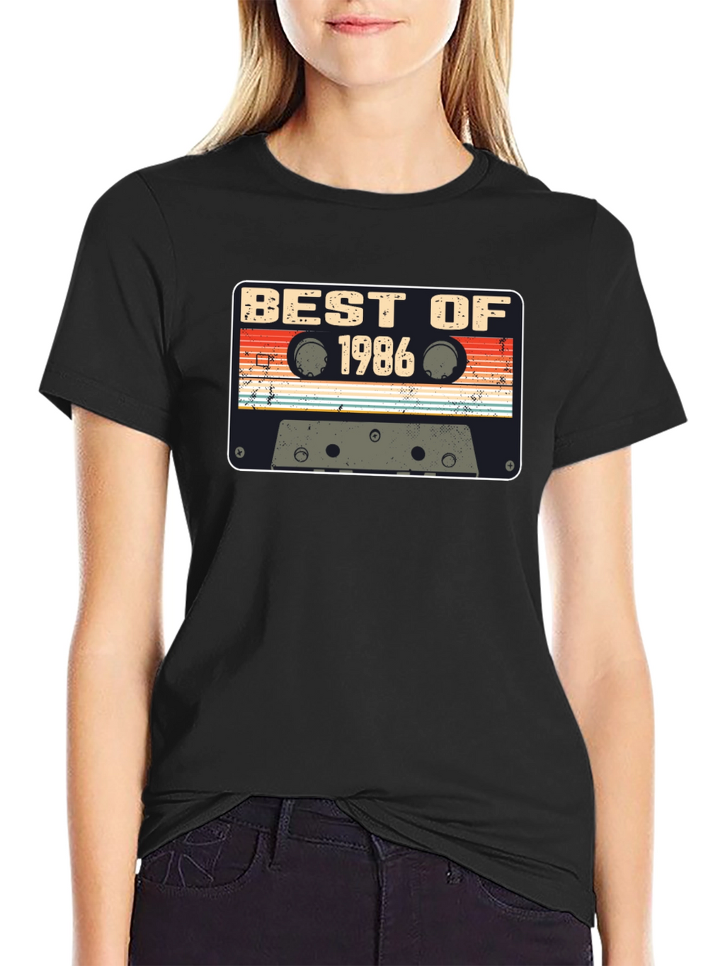 Best of 1986 Cassette Tape Graphic T-Shirt