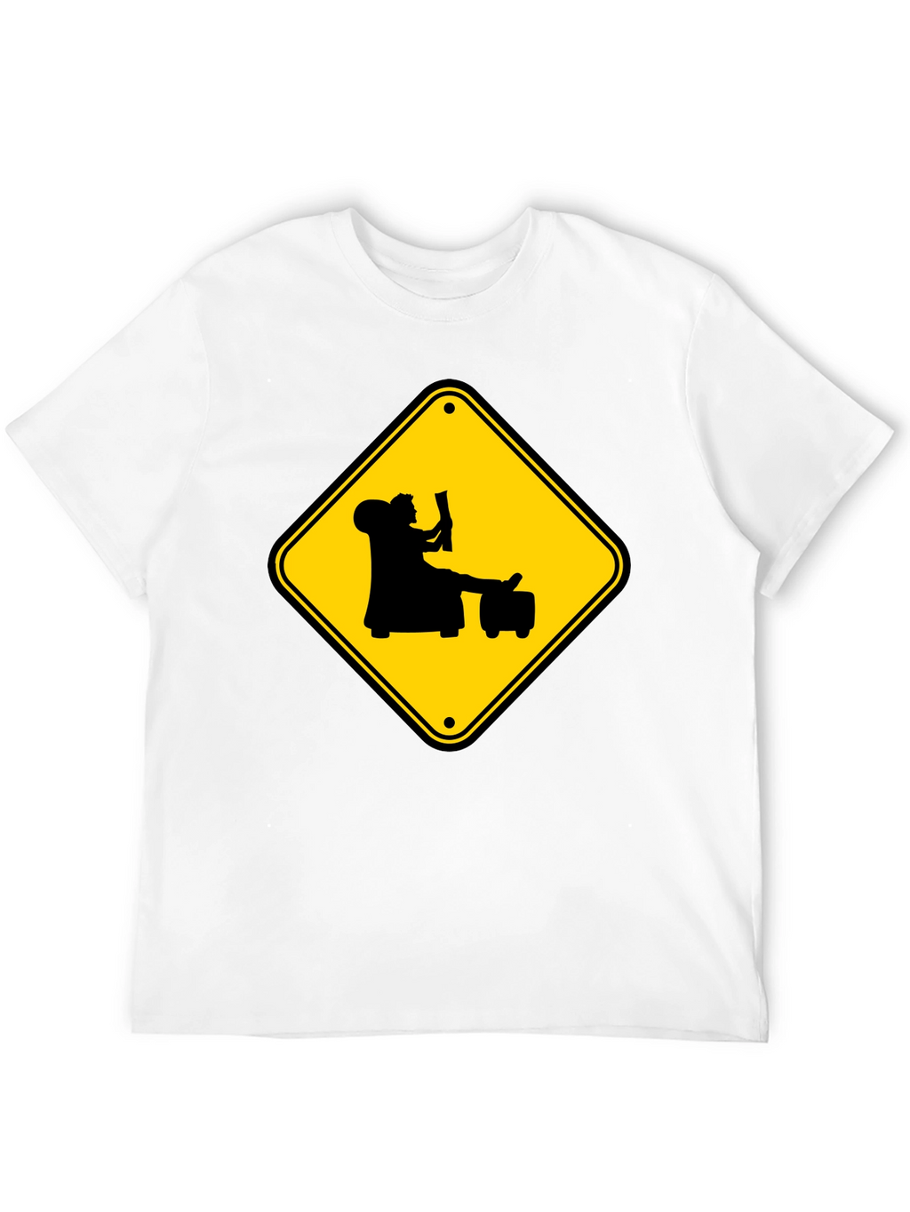 Warning: Reader Ahead Graphic Tee - Black
