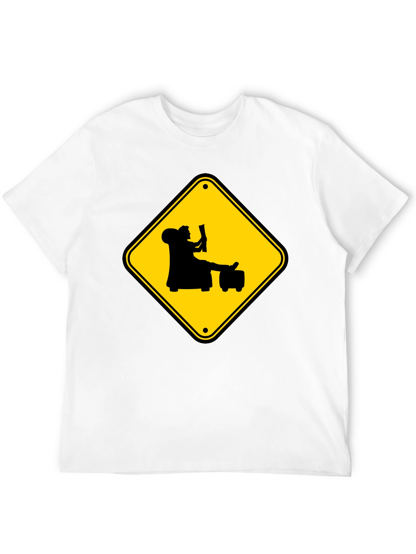 Warning: Reader Ahead Graphic Tee - Black