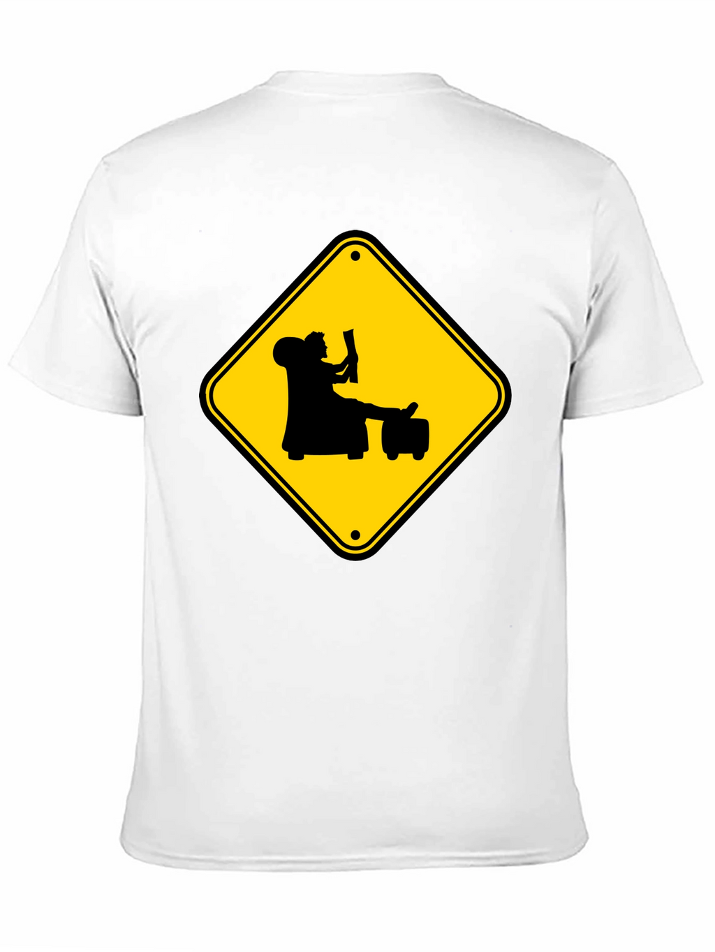 Warning: Reader Ahead Graphic Tee - Black