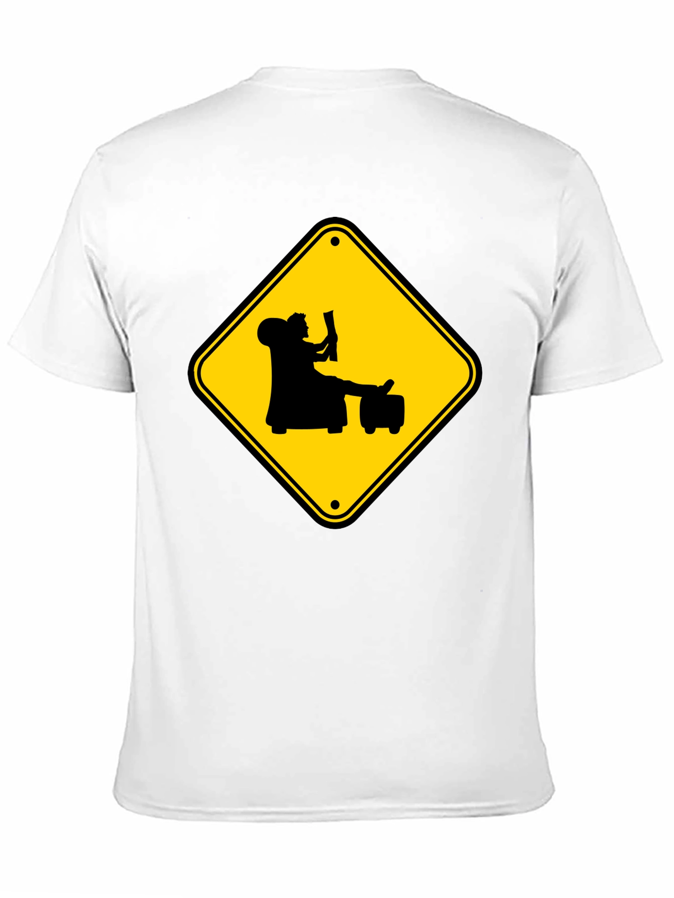 Warning: Reader Ahead Graphic Tee - Black