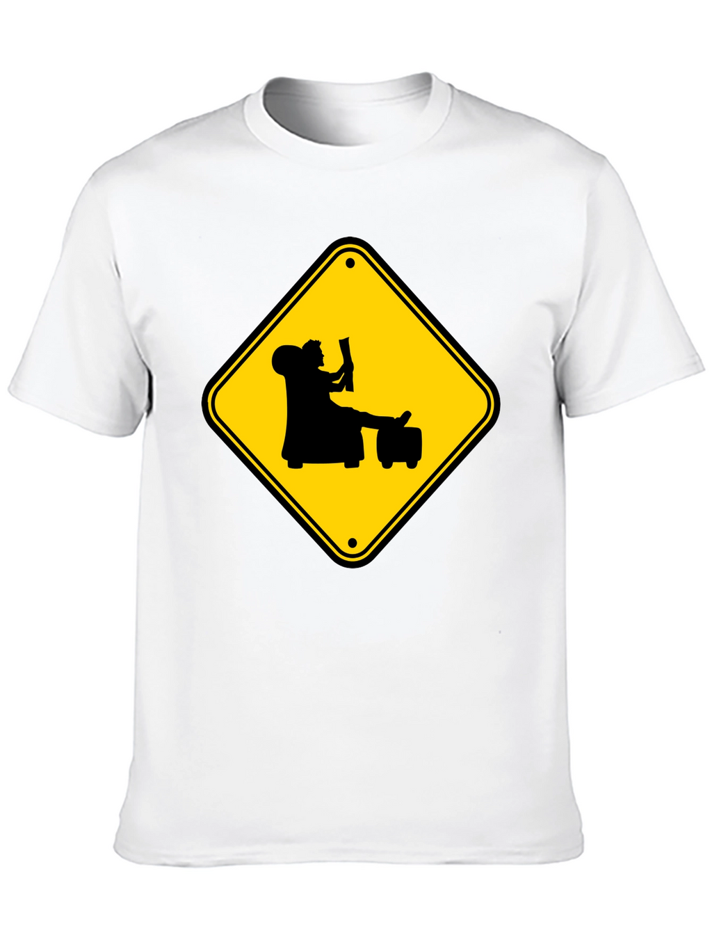 Warning: Reader Ahead Graphic Tee - Black