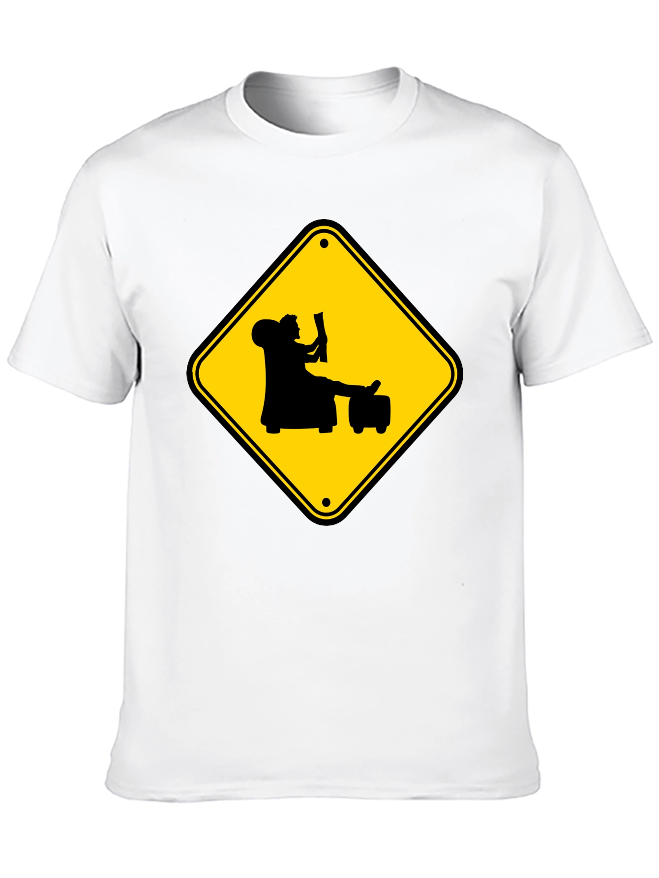 Warning: Reader Ahead Graphic Tee - Black