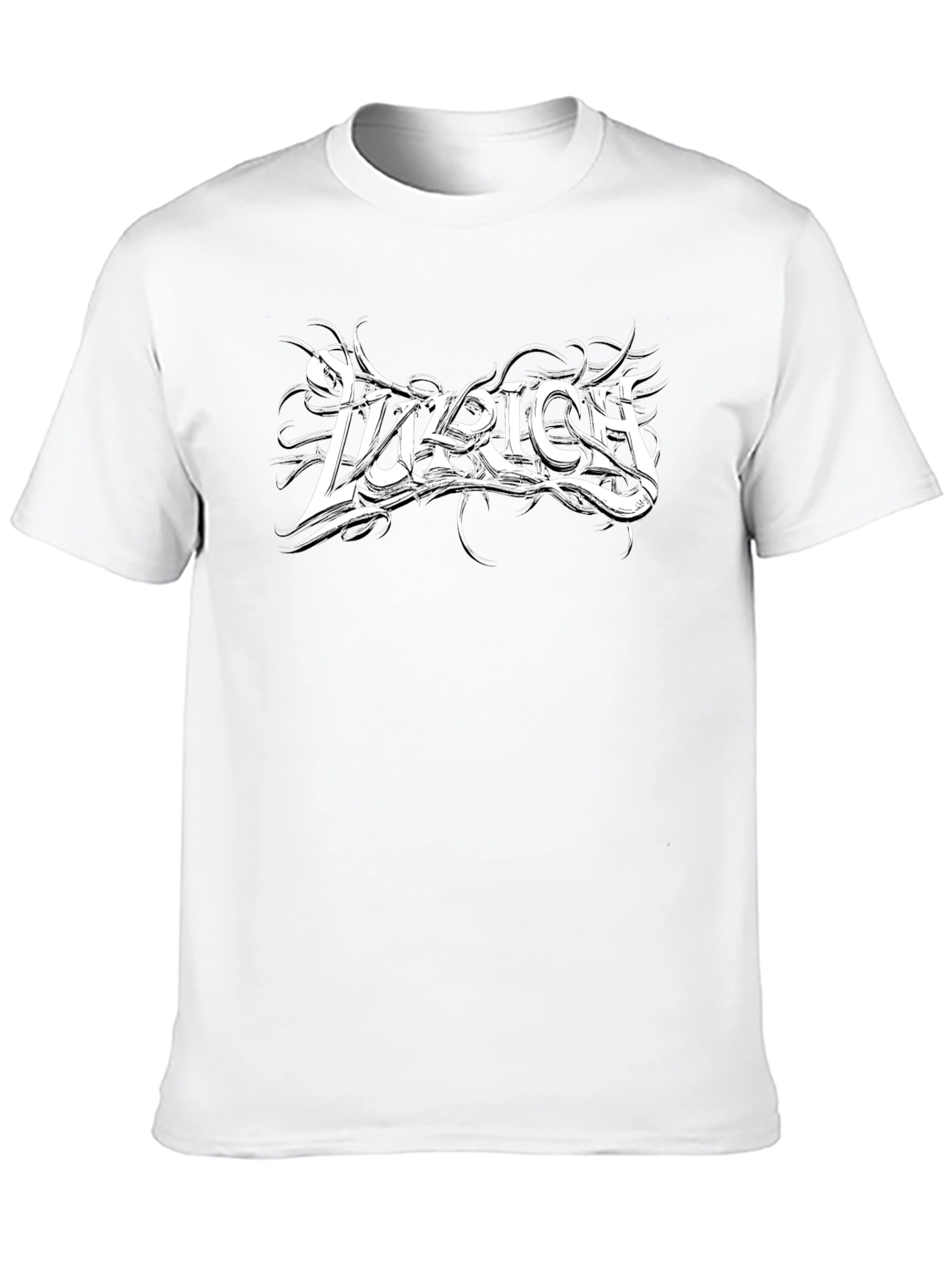 Zurich Graphic Print Crew Neck T-Shirt