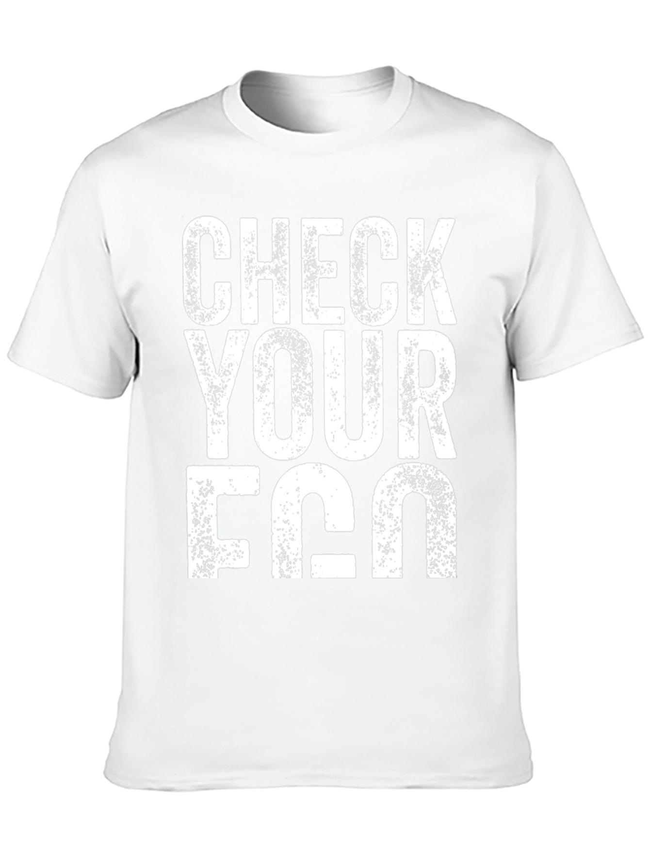 Check Your Ego T-Shirt - Funny Slogan Tee