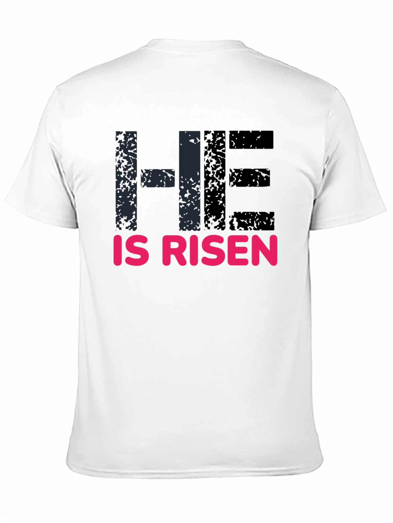 He Is Risen Graphic Tee - Easter Celebration