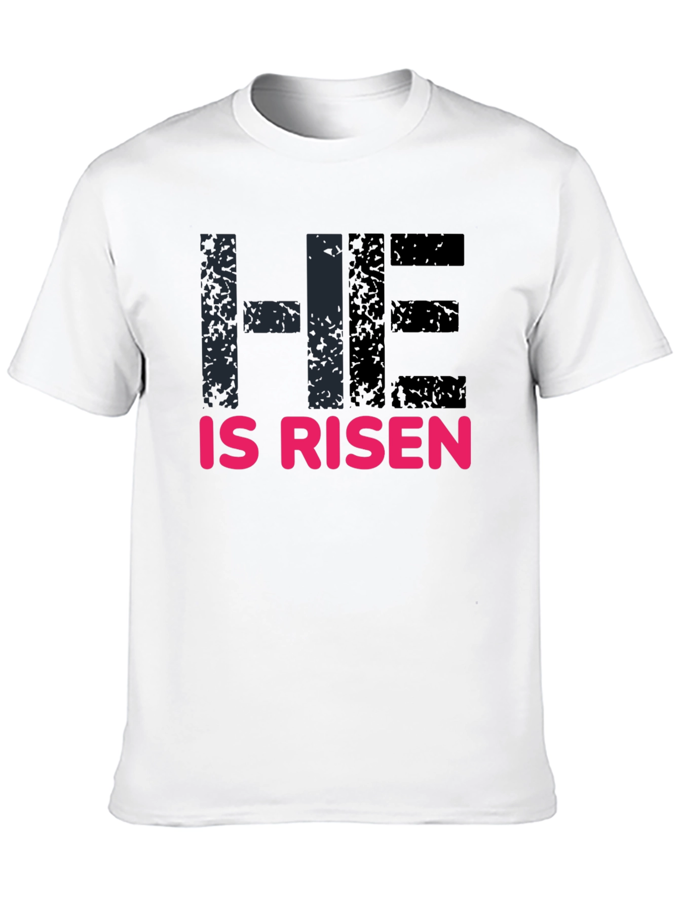 He Is Risen Graphic Tee - Easter Celebration