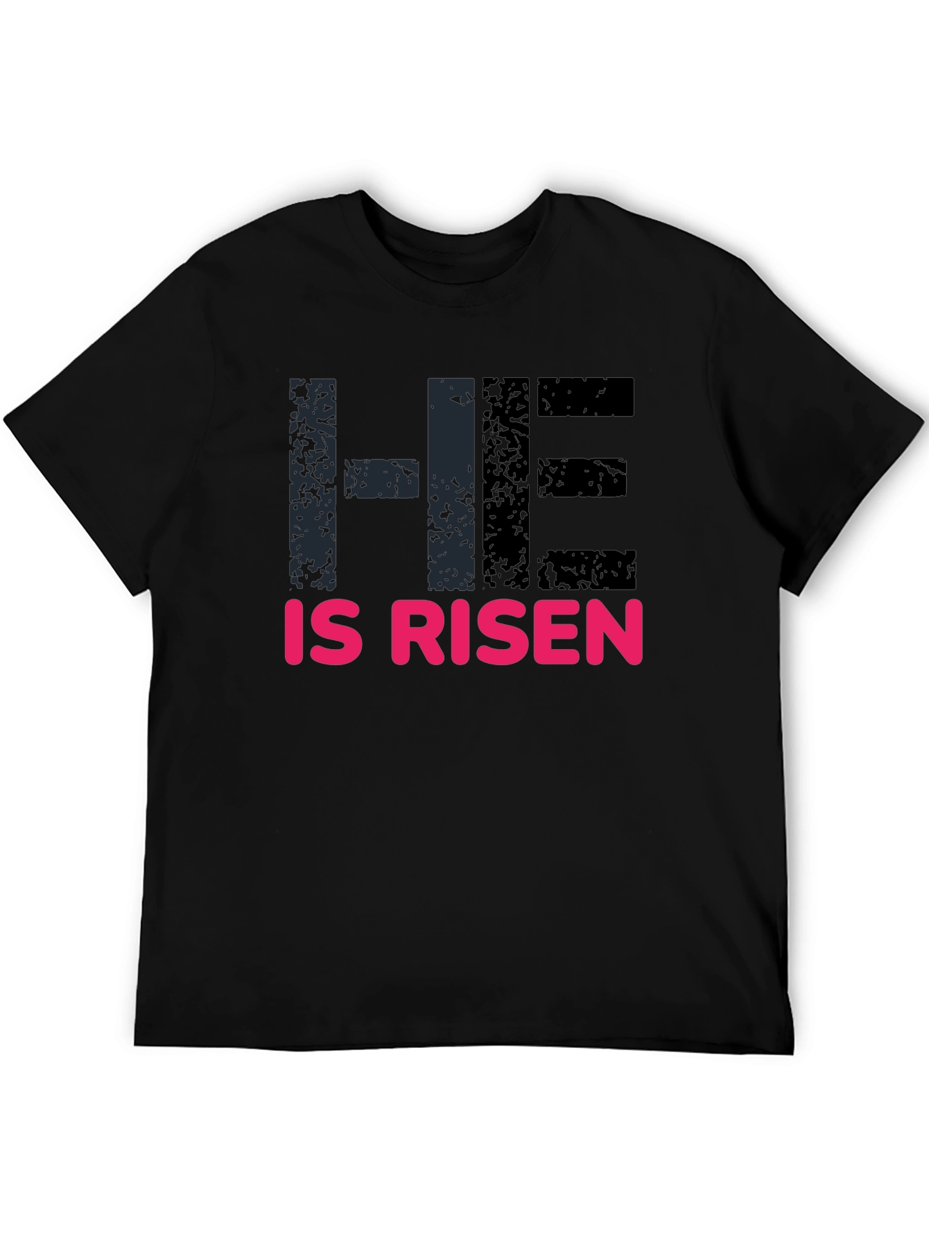 He Is Risen Graphic Tee - Easter Celebration