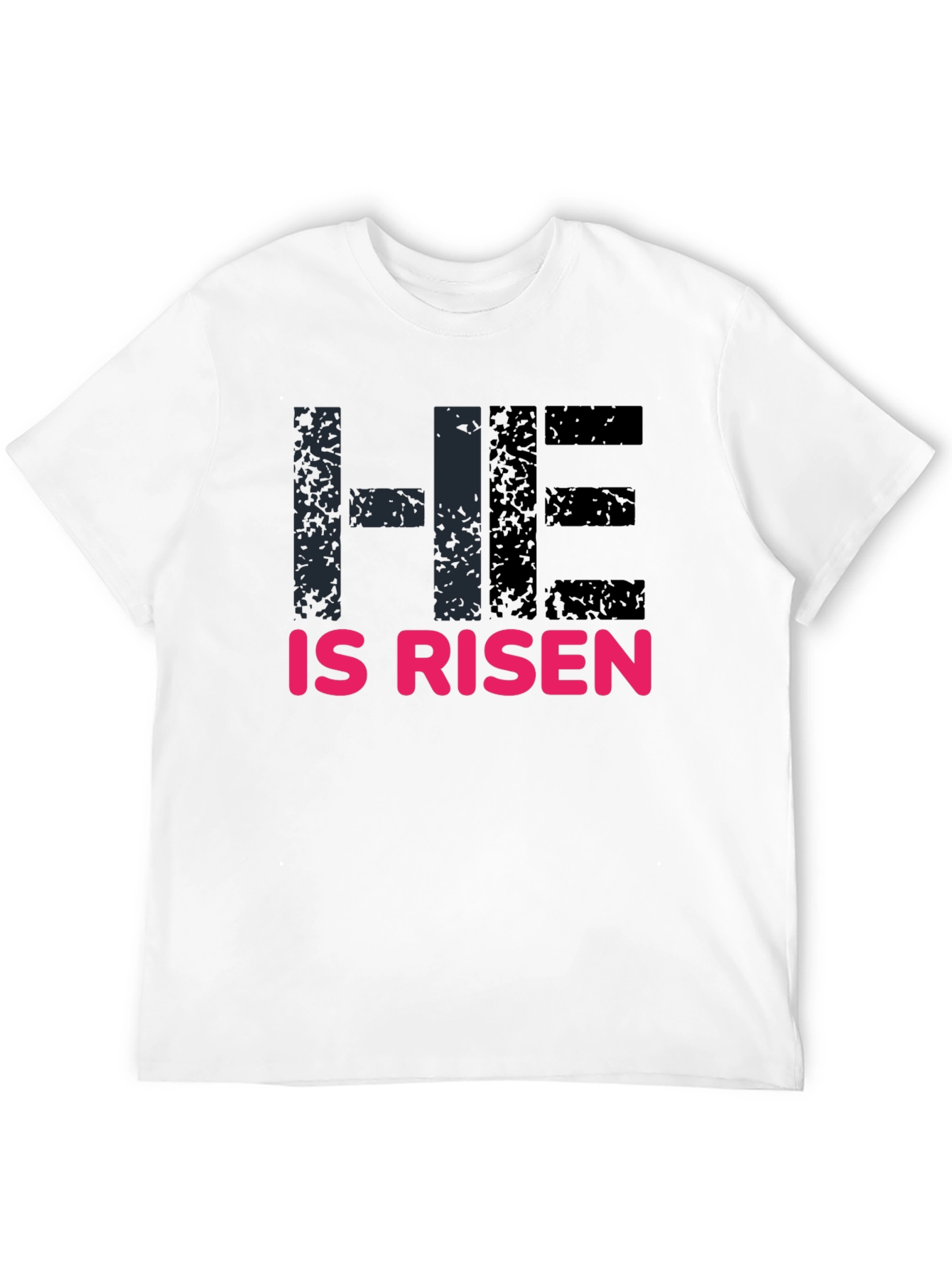 He Is Risen Graphic Tee - Easter Celebration
