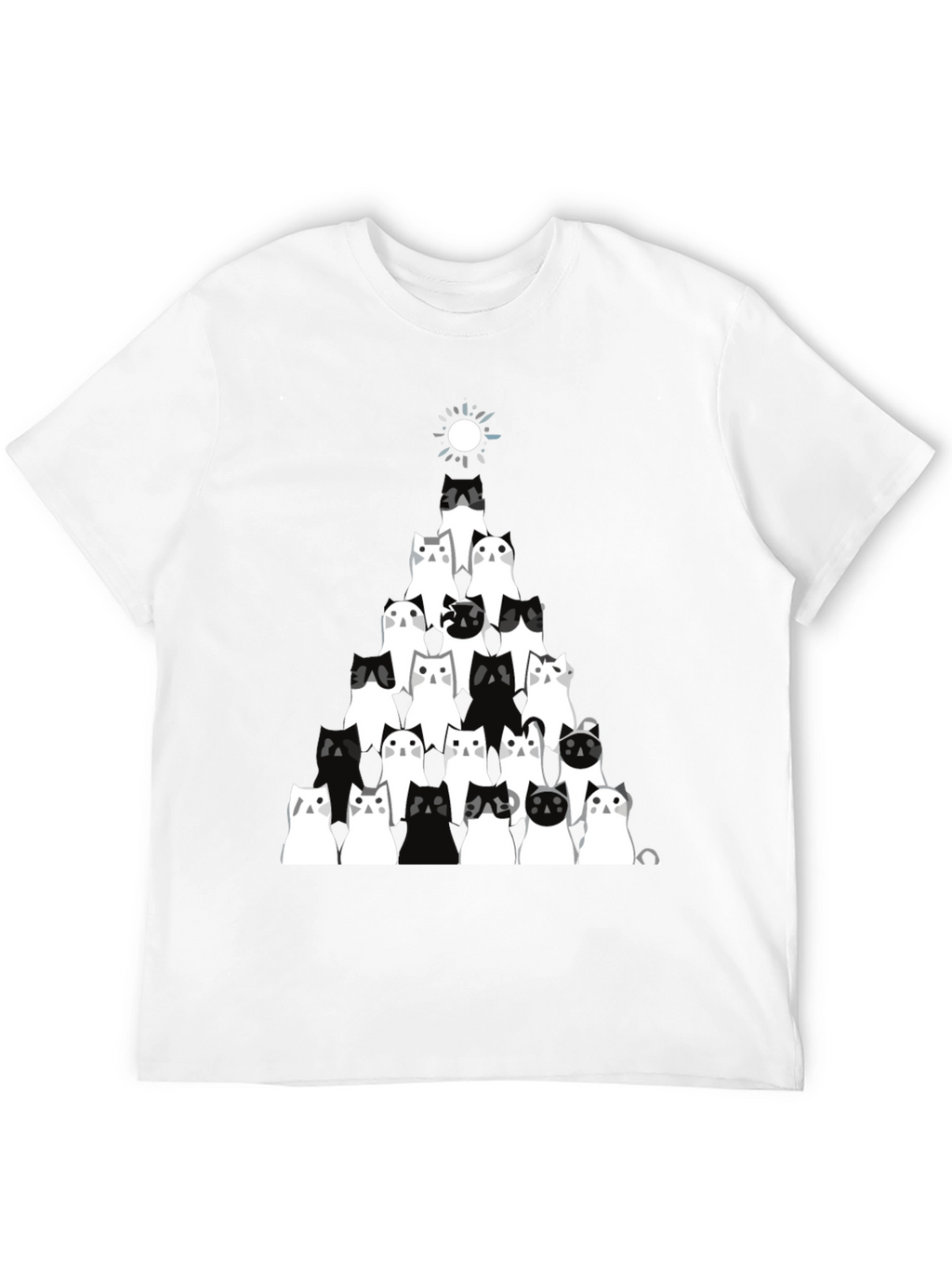 Cat Pyramid Graphic Tee