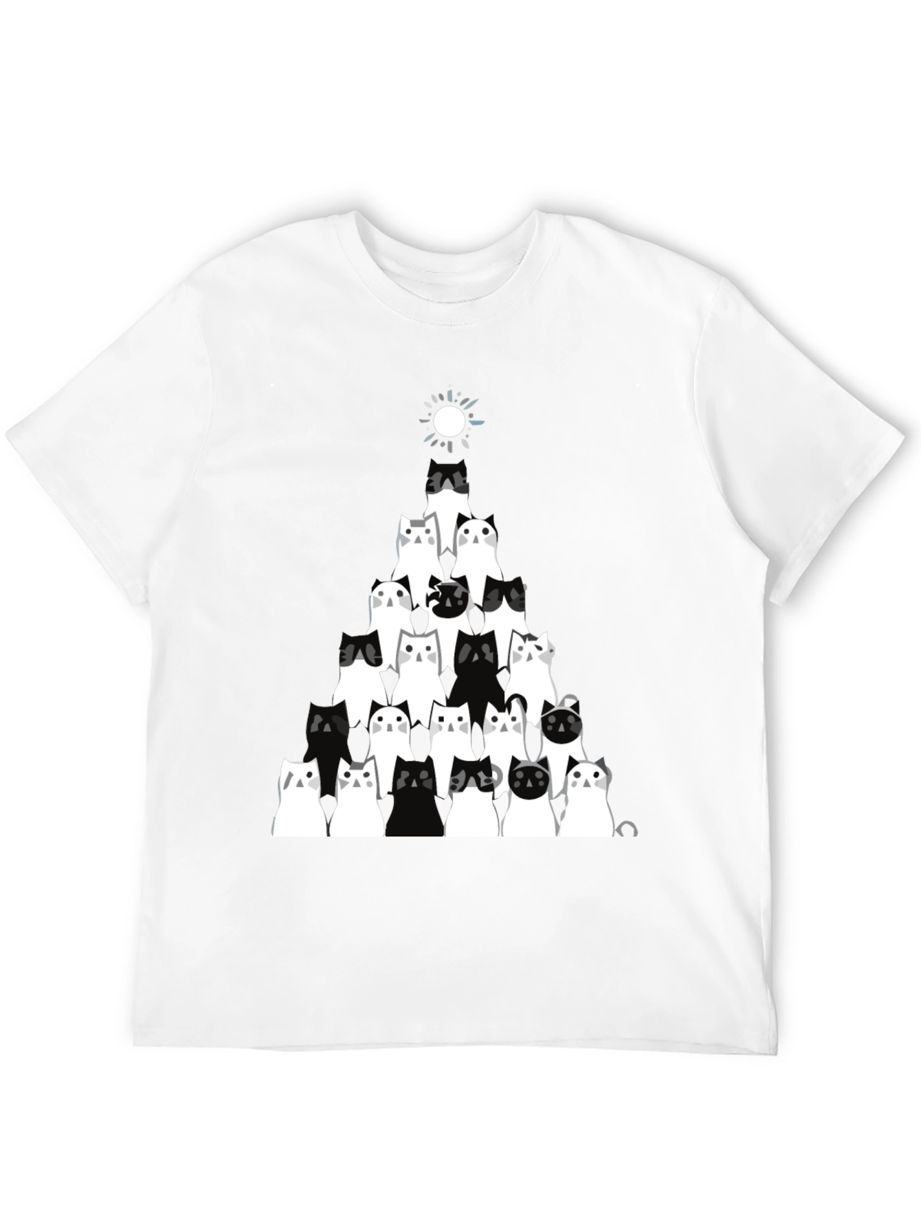 Cat Pyramid Graphic Tee