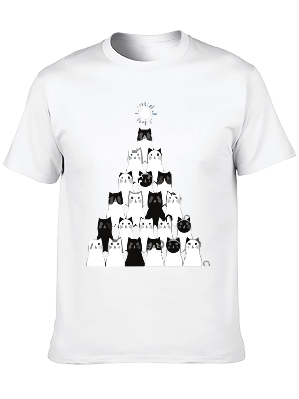 Cat Pyramid Graphic Tee