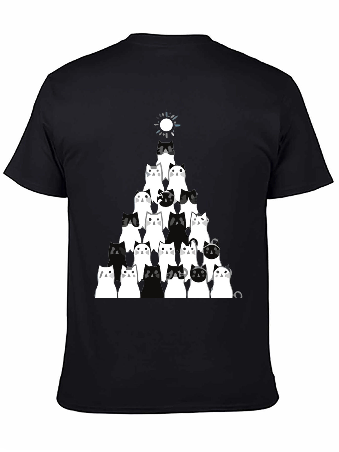 Cat Pyramid Graphic Tee