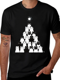 Cat Pyramid Graphic Tee