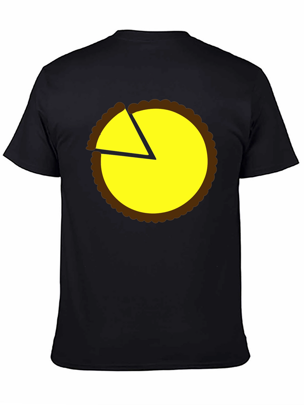 Pie Chart Graphic Tee - Casual Comfort