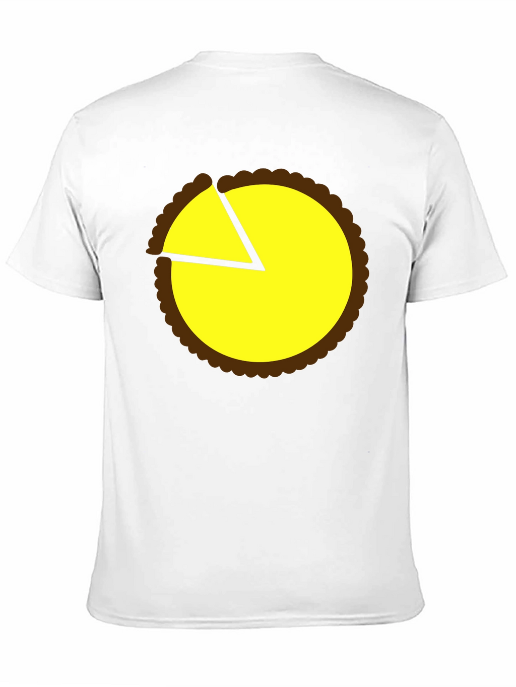 Pie Chart Graphic Tee - Casual Comfort