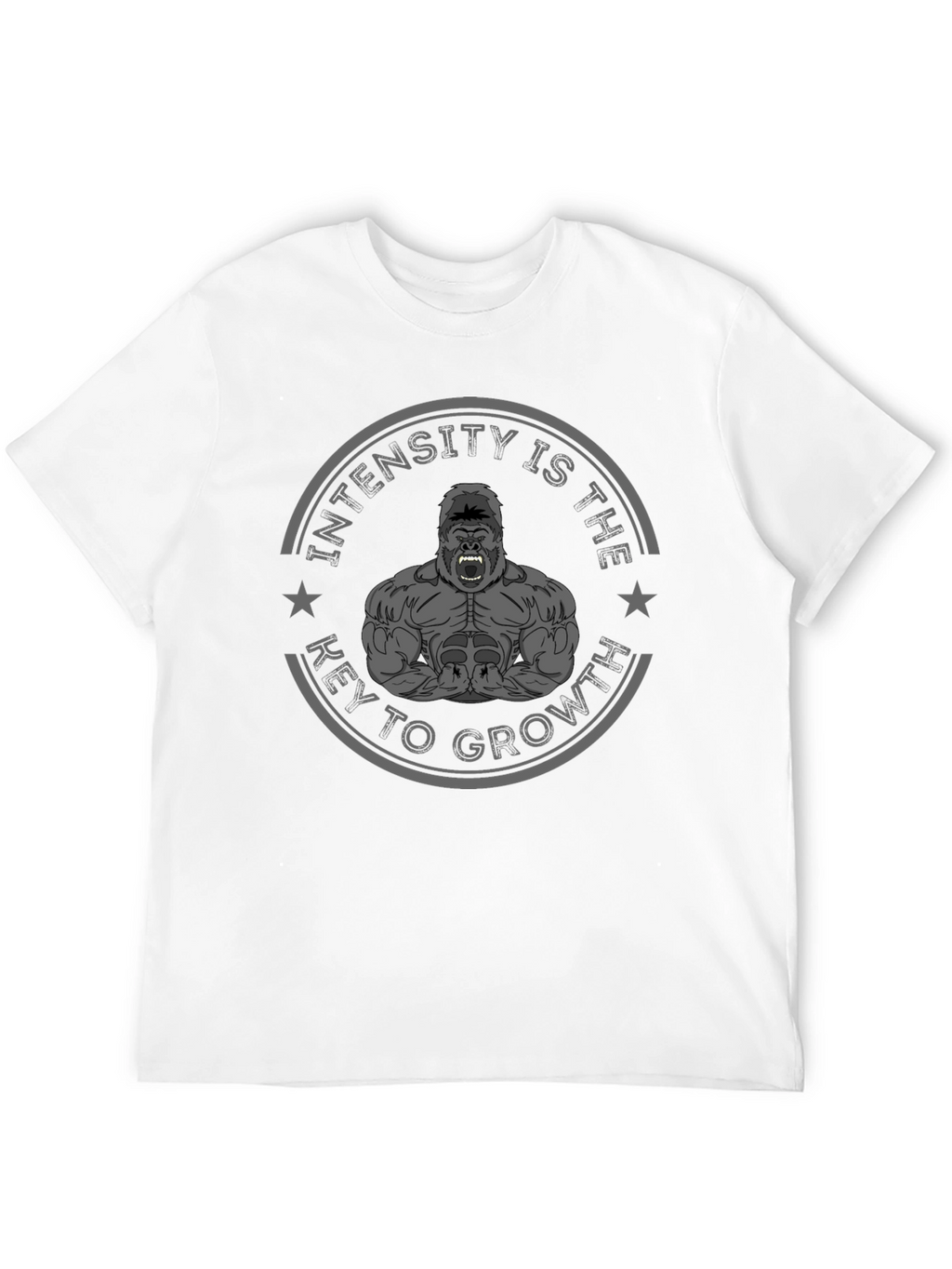 Intensity is the Key to Growth Gorilla T-Shirt