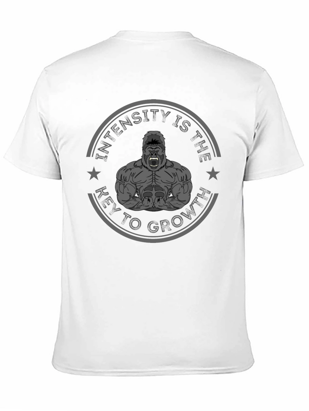 Intensity is the Key to Growth Gorilla T-Shirt