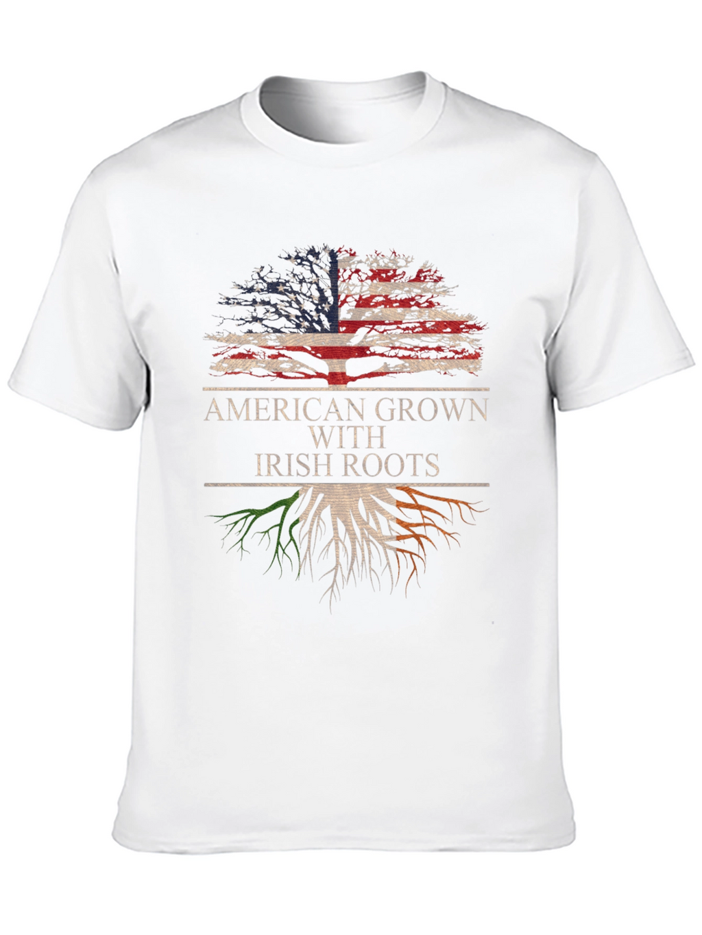 American Grown Irish Roots T-Shirt