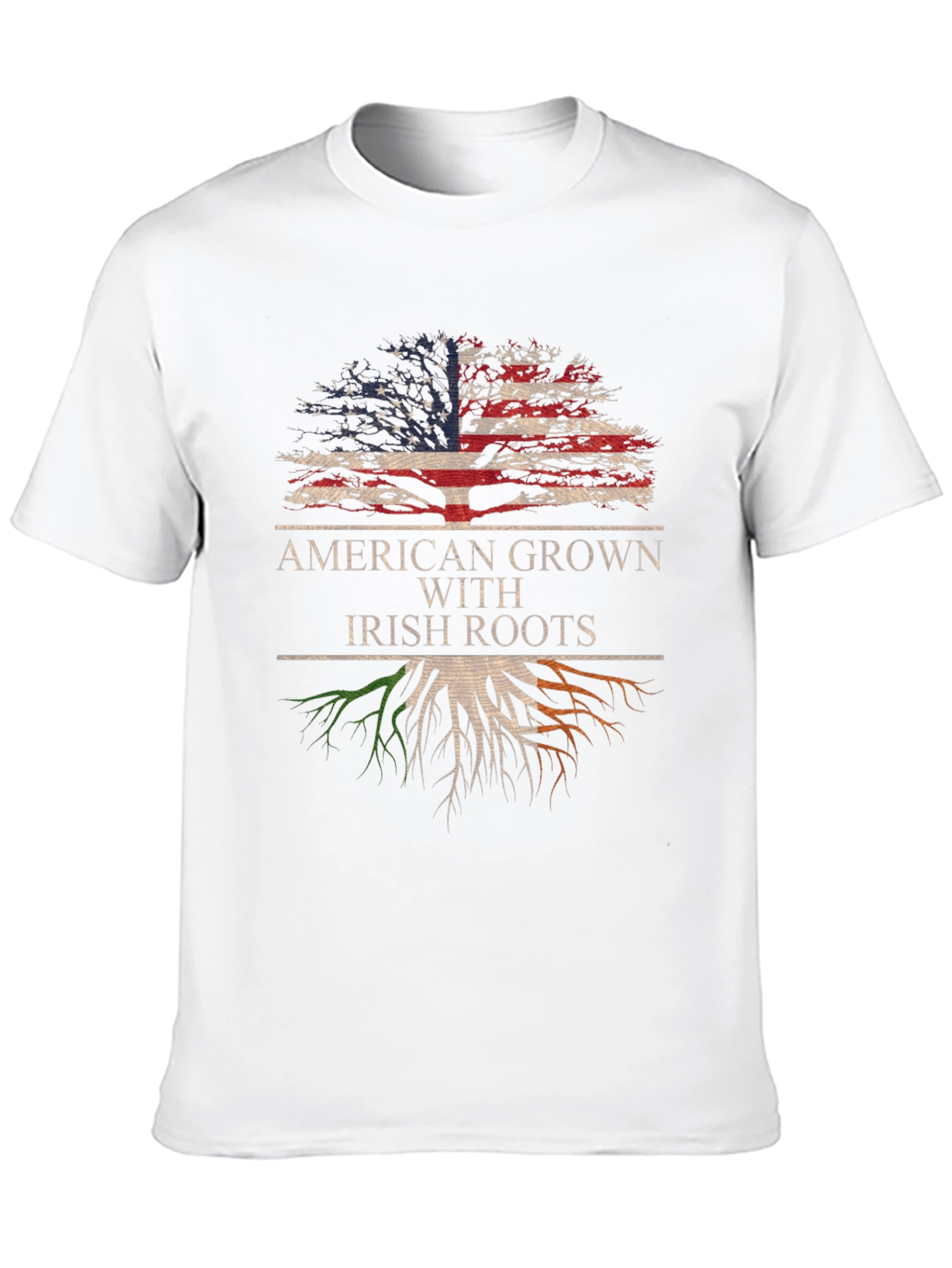 American Grown Irish Roots T-Shirt