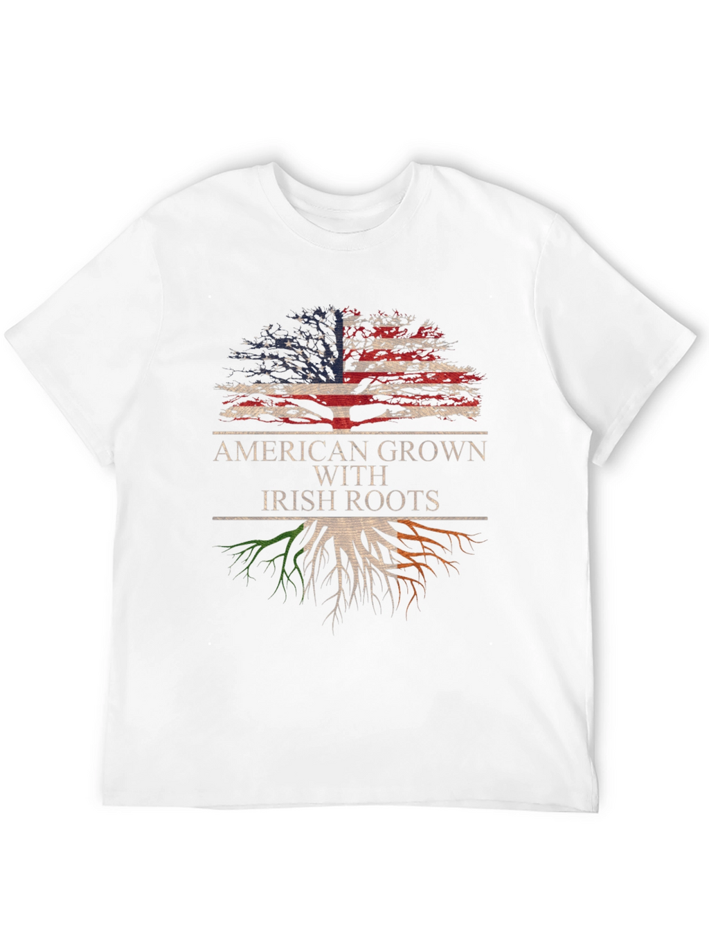 American Grown Irish Roots T-Shirt
