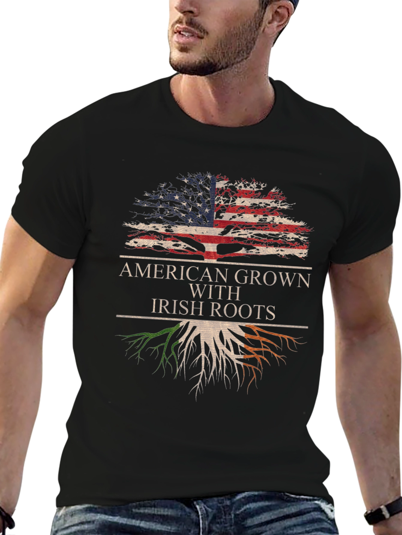 American Grown Irish Roots T-Shirt