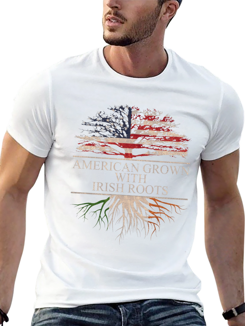 American Grown Irish Roots T-Shirt