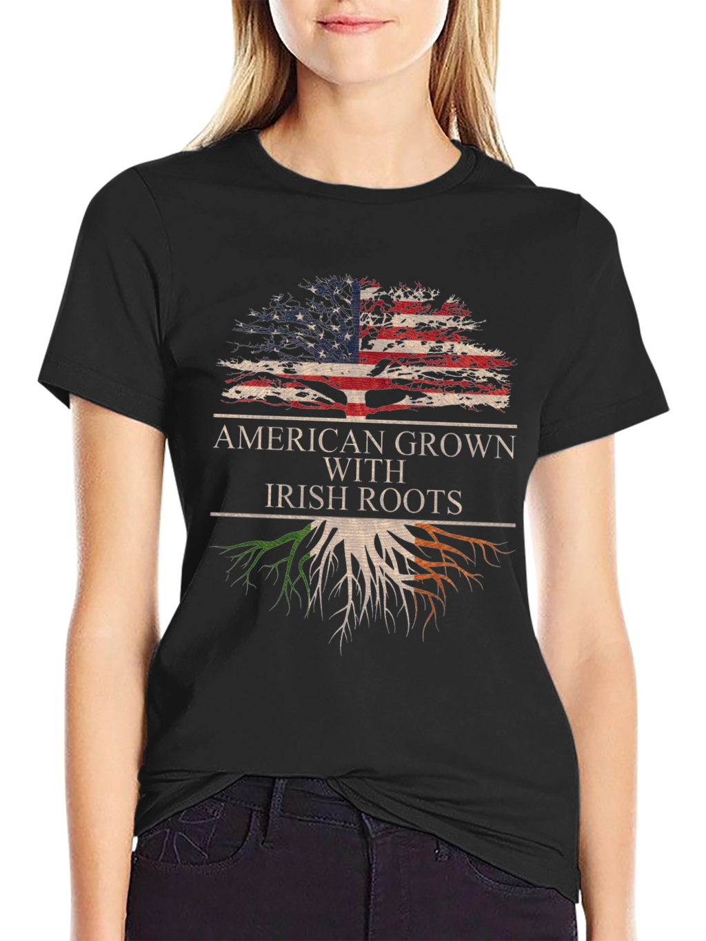 American Grown Irish Roots T-Shirt