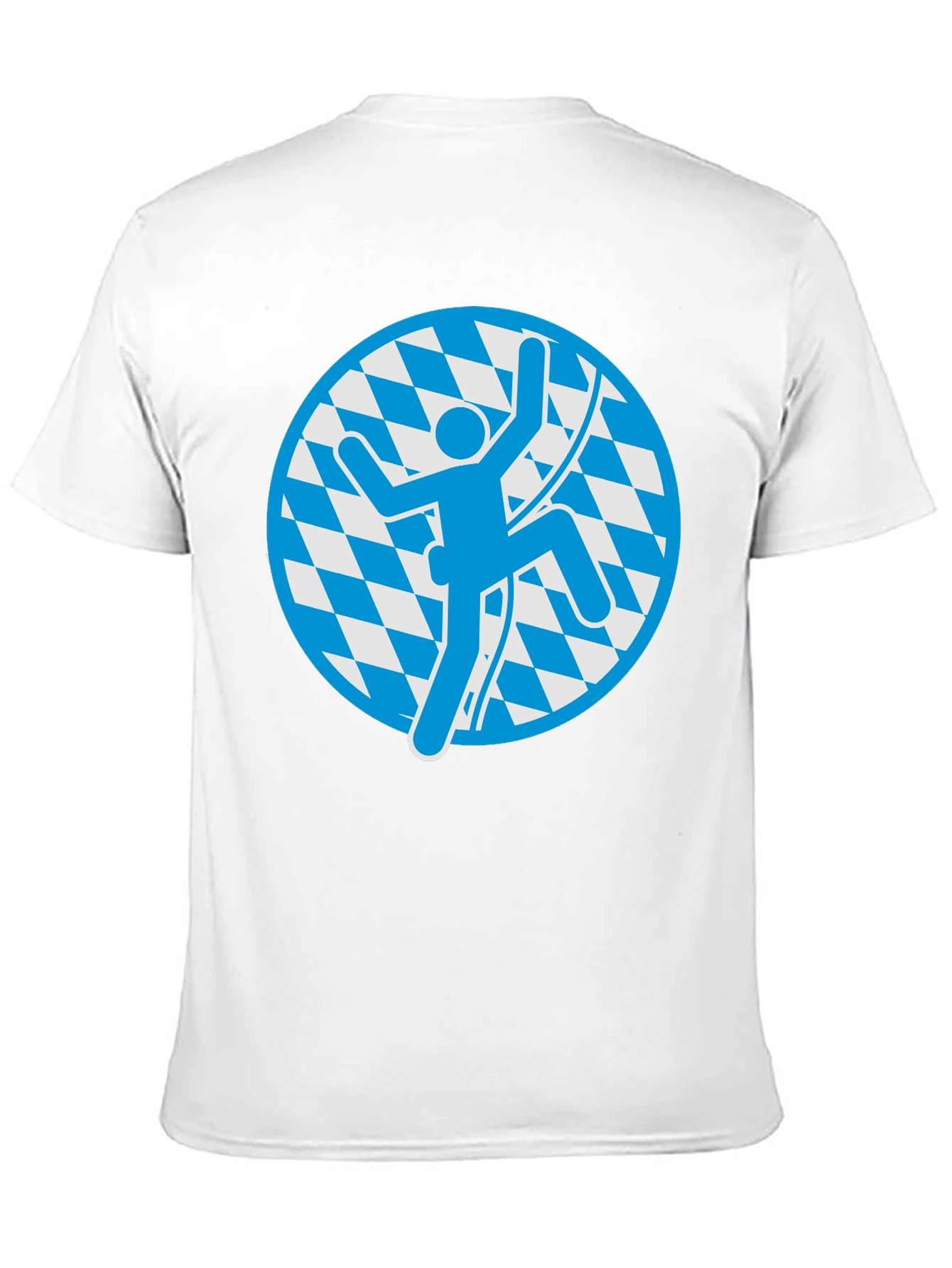 Climbing Bavarian T-Shirt - Black Cotton Tee