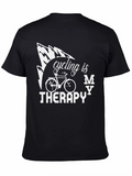 Cycling is My Therapy T-Shirt
