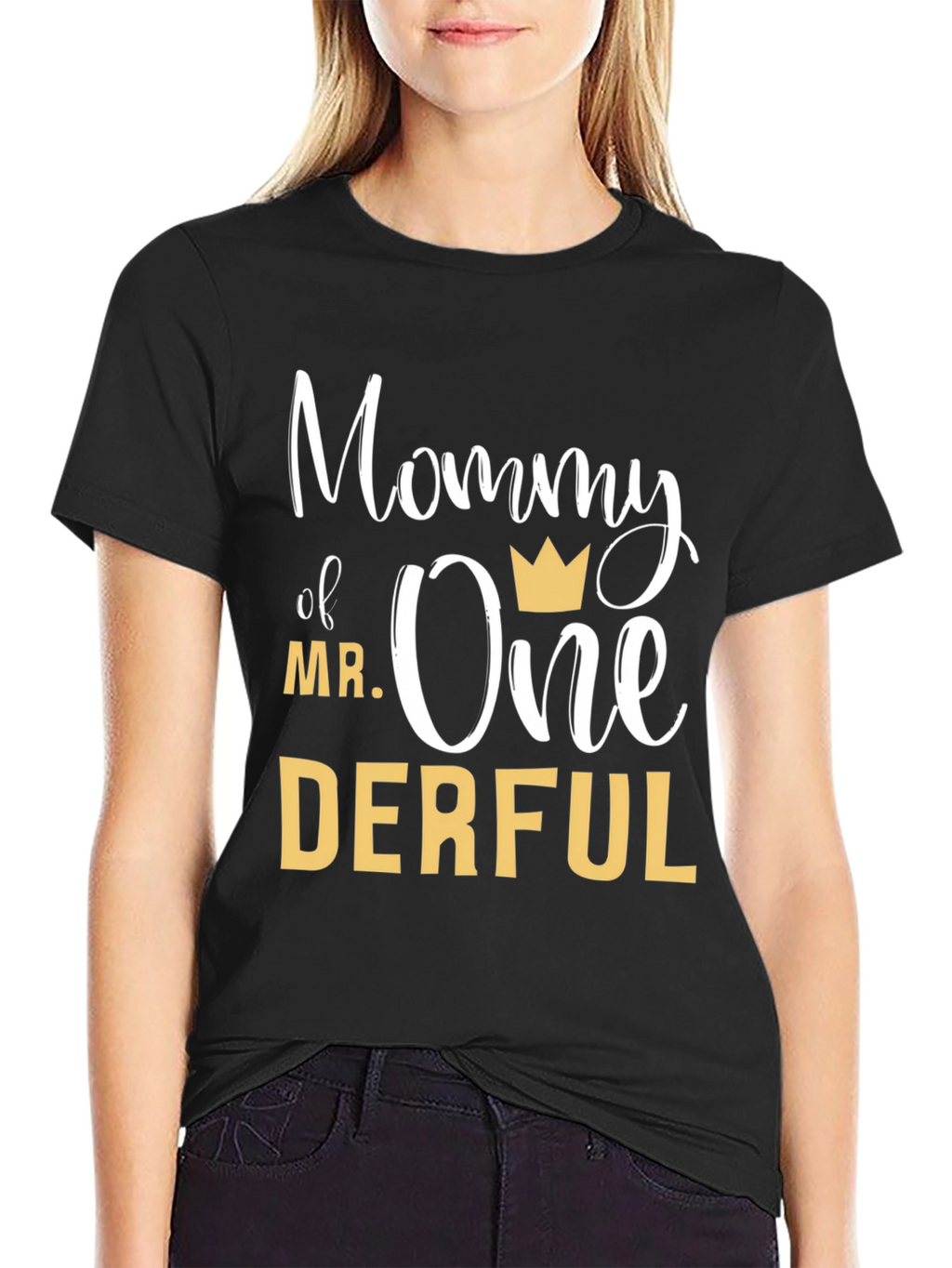 Mommy of Mr. Onederful T-Shirt - First Birthday