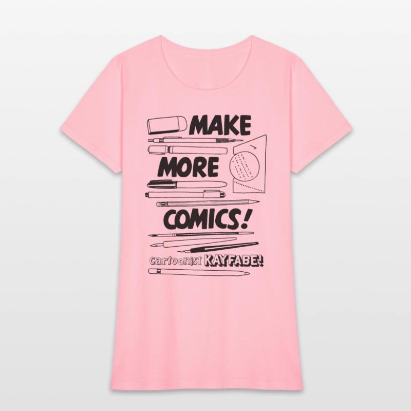 Make More Comics! (black ink)