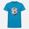 Maltese Dog Between Clouds