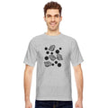 Many Mice Peeping 4 Mouse Holes Cute Wall Pattern