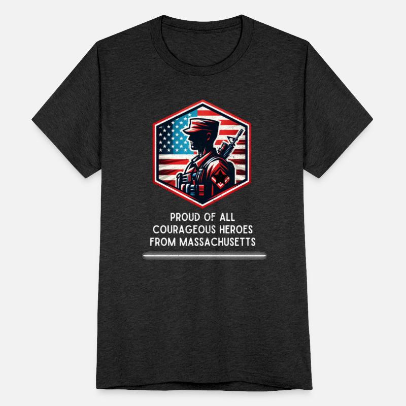Massachusetts Heroic Military Pride State Honor