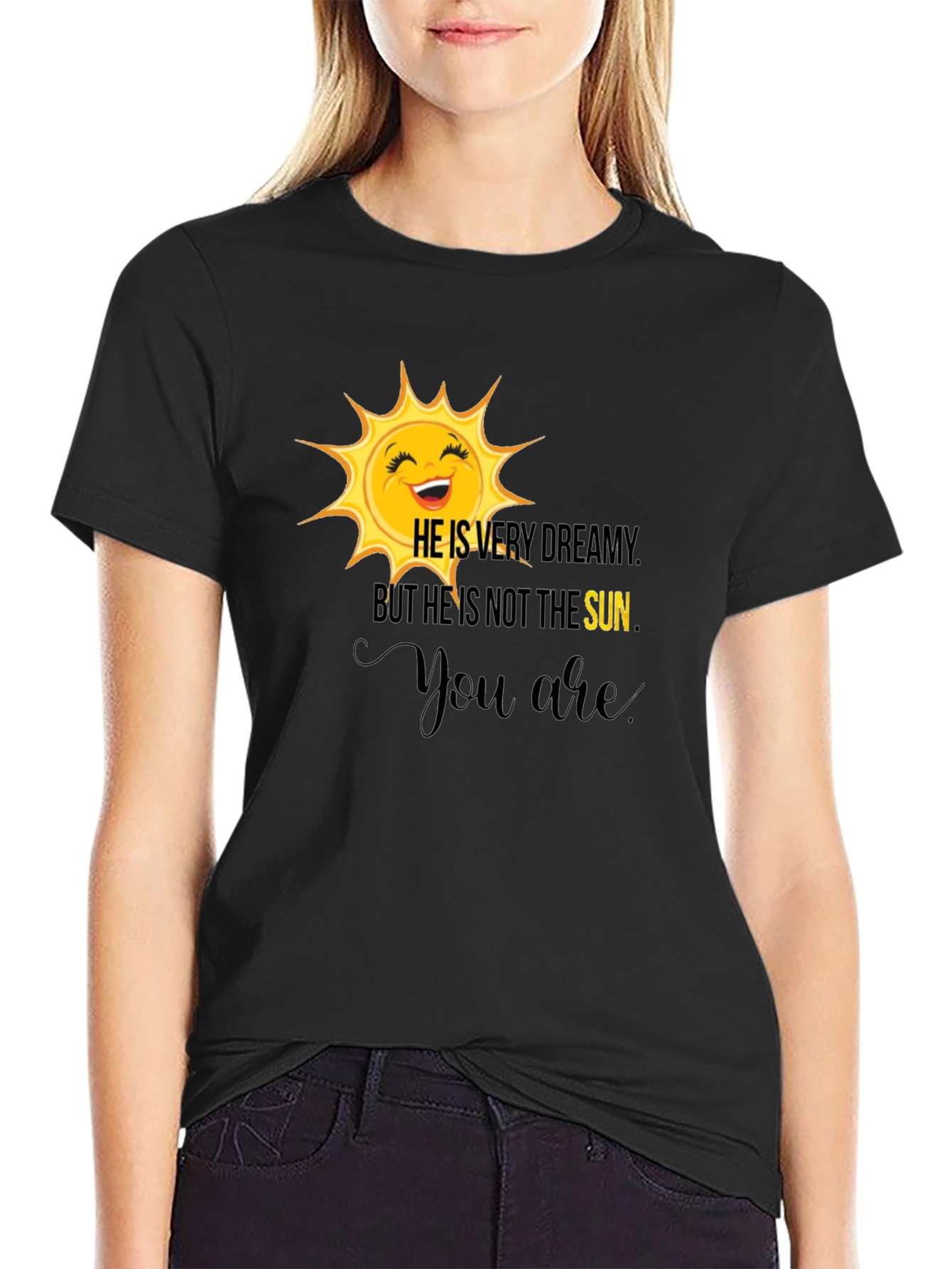Dreamy Sun Graphic T-Shirt - Comfort Fit