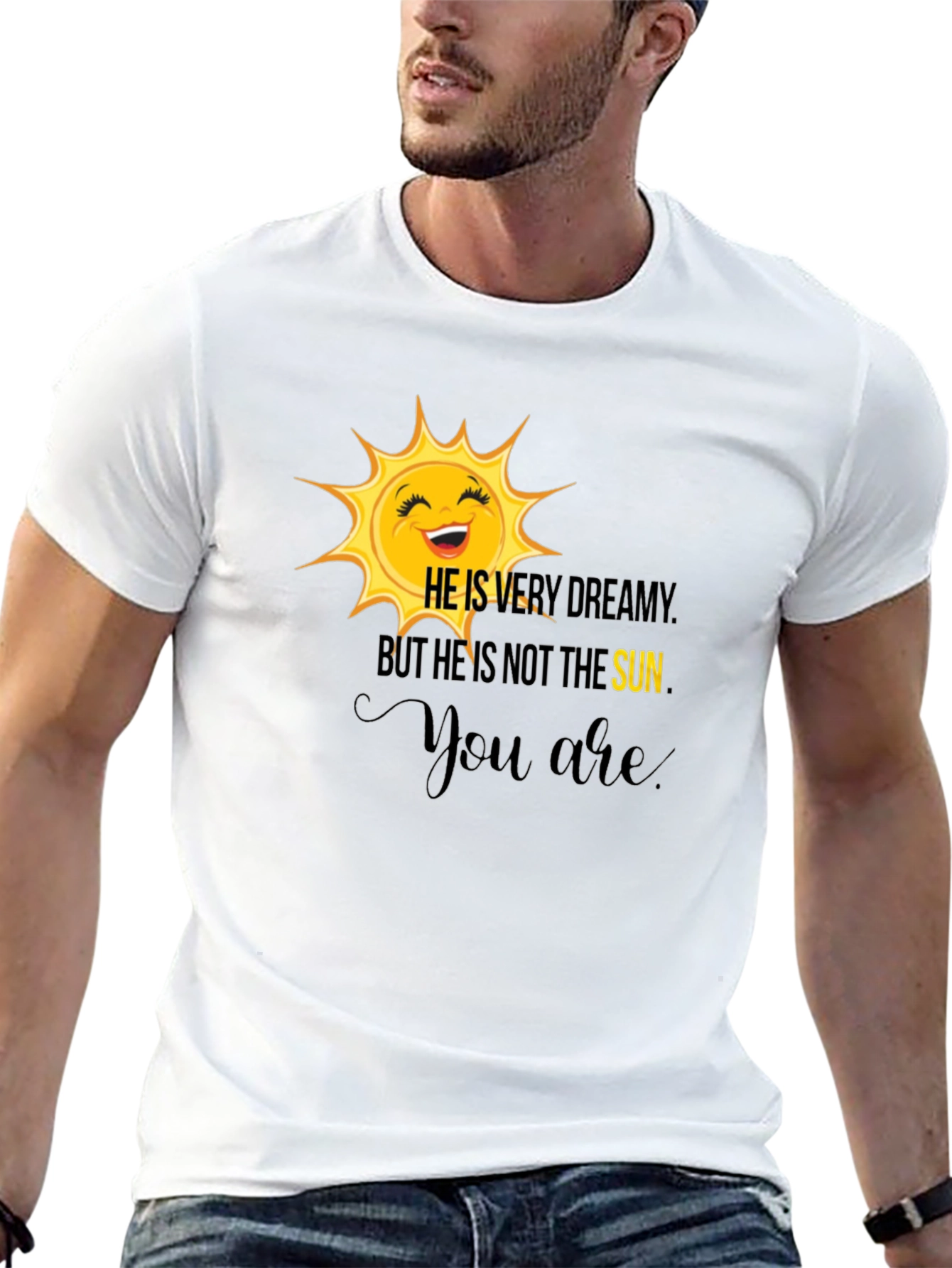 Dreamy Sun Graphic T-Shirt - Comfort Fit