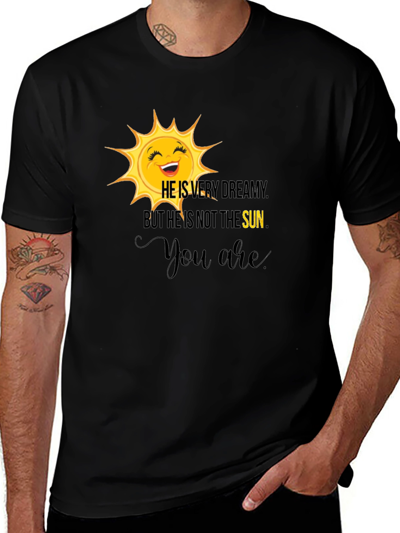 Dreamy Sun Graphic T-Shirt - Comfort Fit