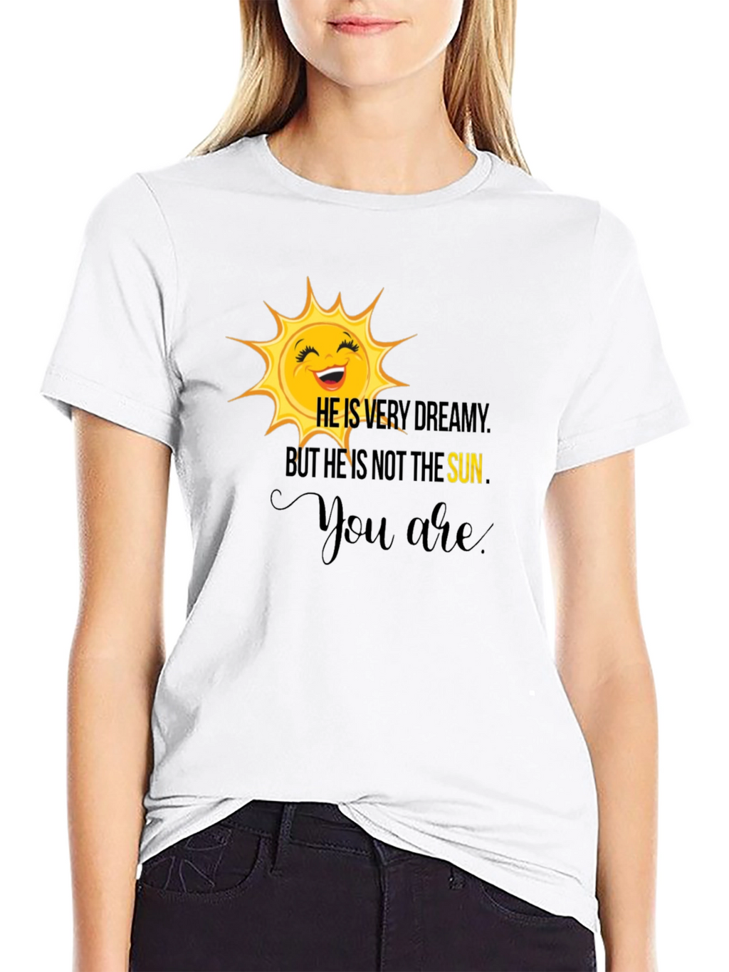 Dreamy Sun Graphic T-Shirt - Comfort Fit
