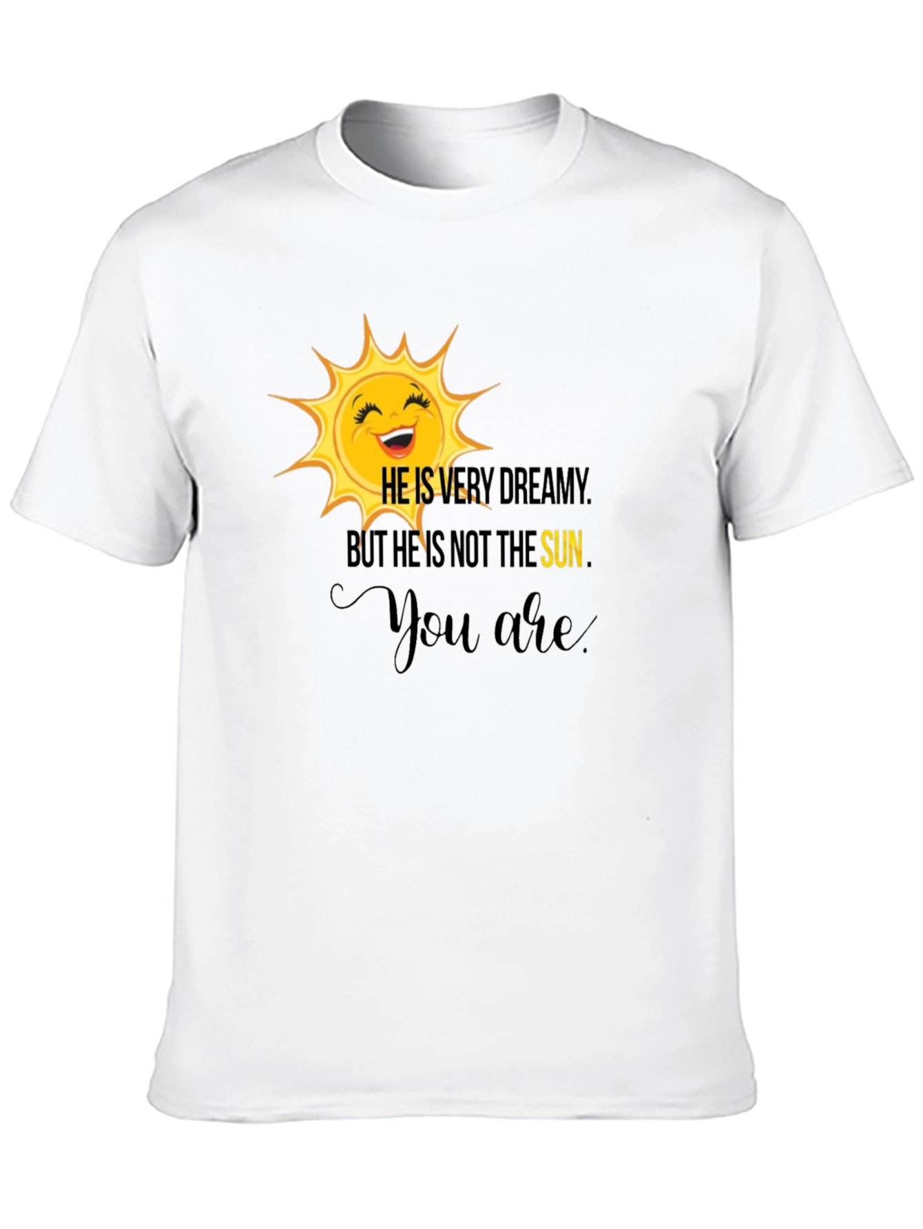 Dreamy Sun Graphic T-Shirt - Comfort Fit