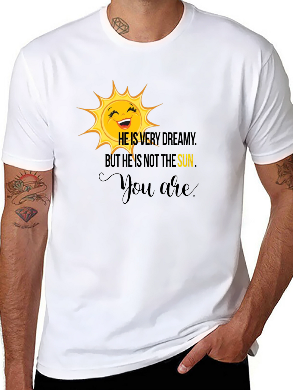 Dreamy Sun Graphic T-Shirt - Comfort Fit